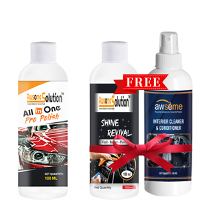 3 in 1 High Protection Coating + free Shine Revival + Vehicle Interior Cleaner